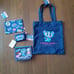 ANGEL BLUE Tote Bag & Pouch Set