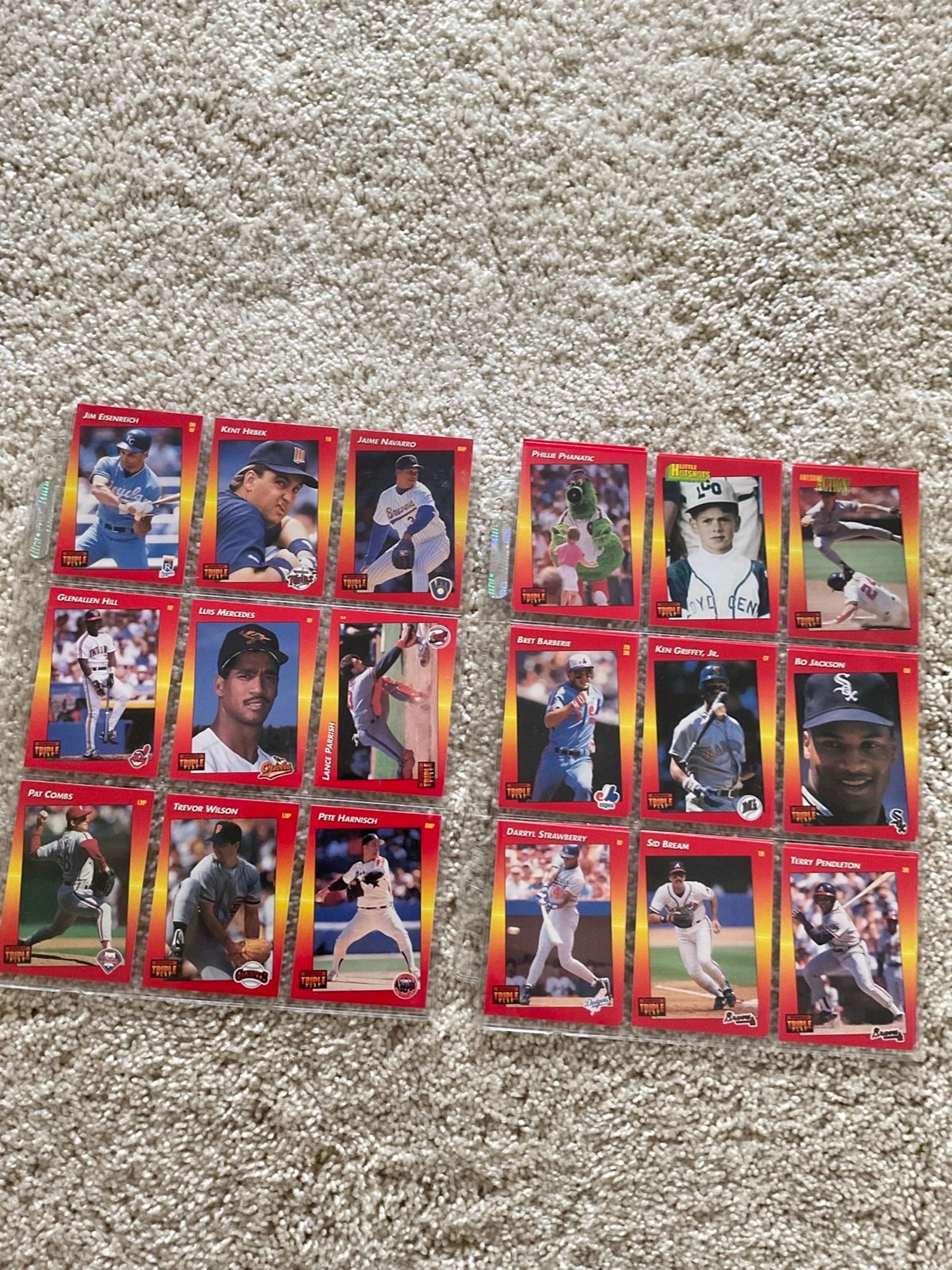 Donruss 92 Triple Play Baseball Trading Cards