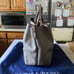Dooney Bourke Barlow Pinkish Gray Leather Shoulderbag, DB Dust Cover, Reg Paper