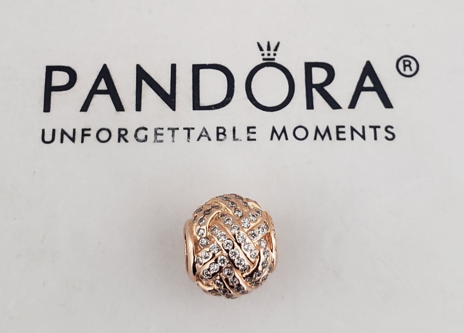 Authentic Pandora Rose Love Knot RETIRED