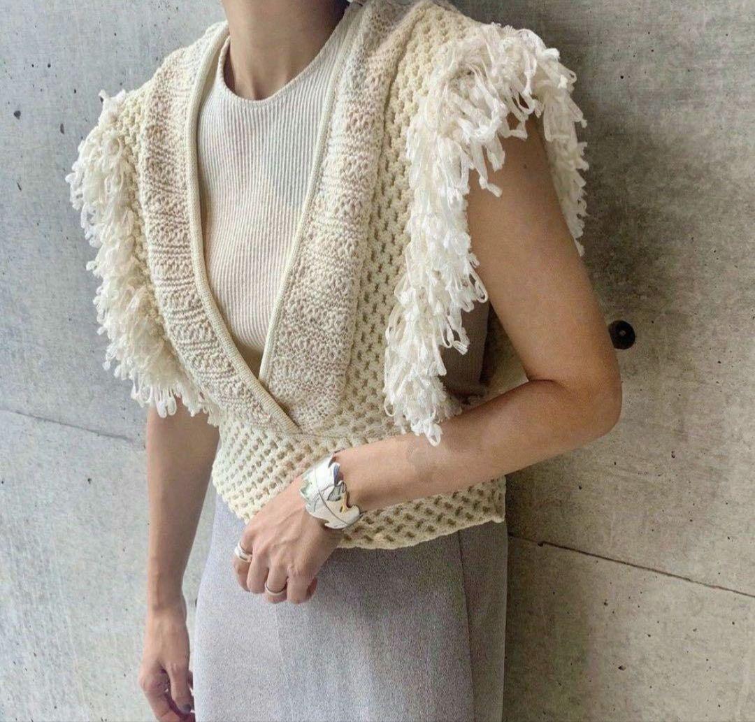 LEINWANDE Fringe Vest