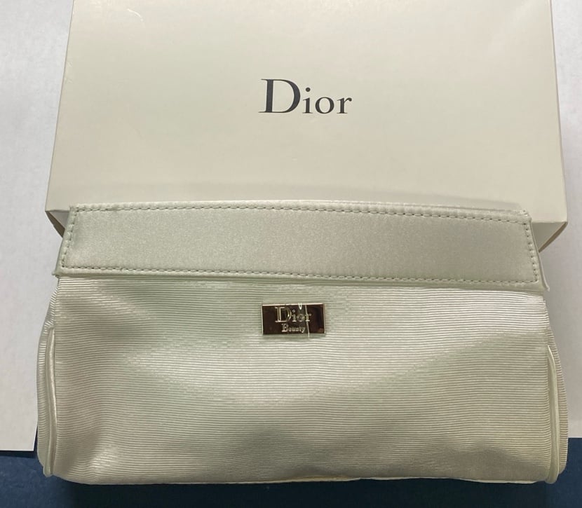Dior make up pouch
