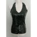 White House Black Market Sequin Halter Top