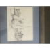 Sailing Off Edgartown NS Kennedy Signed Framed Art Drawing Nautical 85’ 321/500