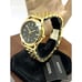 Citizen Women's Watch FE7092-50E Eco Drive Black Dial Gold Tone Stainless Steel
