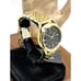 Citizen Women's Watch FE7092-50E Eco Drive Black Dial Gold Tone Stainless Steel