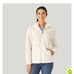 Free Country Braided Butter Pile Zip Jacket In Cream Sz Medium