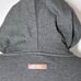 Naketano Pullover Hoodie Women’s Size Large Gray Cowl Neck Sweatshirt
