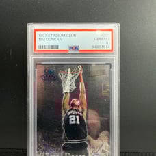 1997-98 Topps Stadium Club - #201 Tim Duncan (RC)