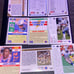 Barry Sanders cards (9) 1990 - 1991
