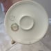 Antique J.P.L France J. Pouyat Limoges Porcelain teapot w/ side handle and lid.