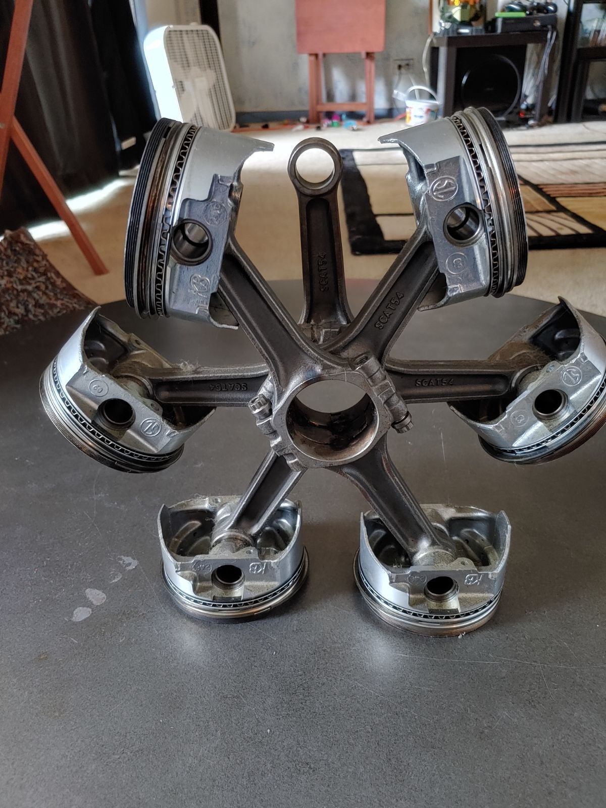 Car part art