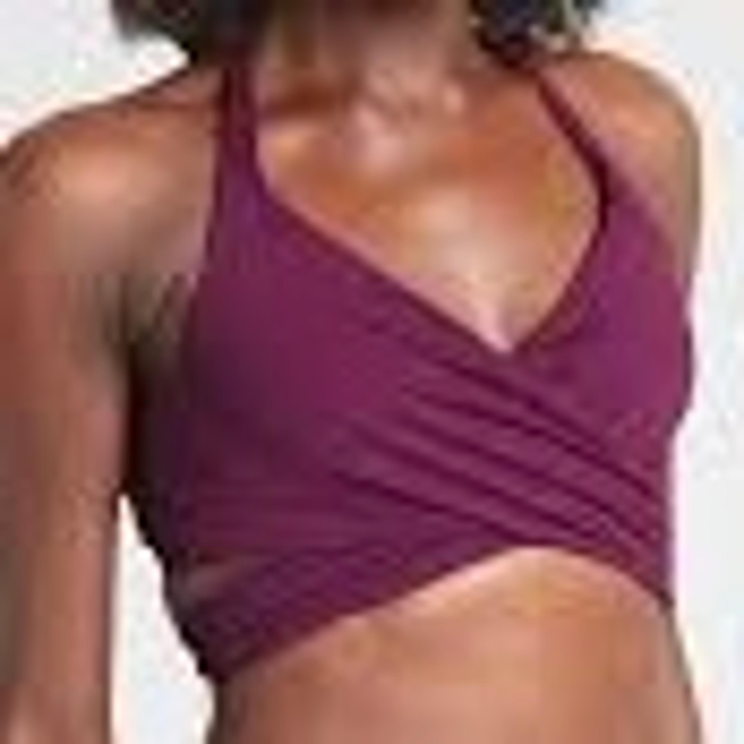 NWT Athleta Bra Cup Halter Bikini Top [34B/C]