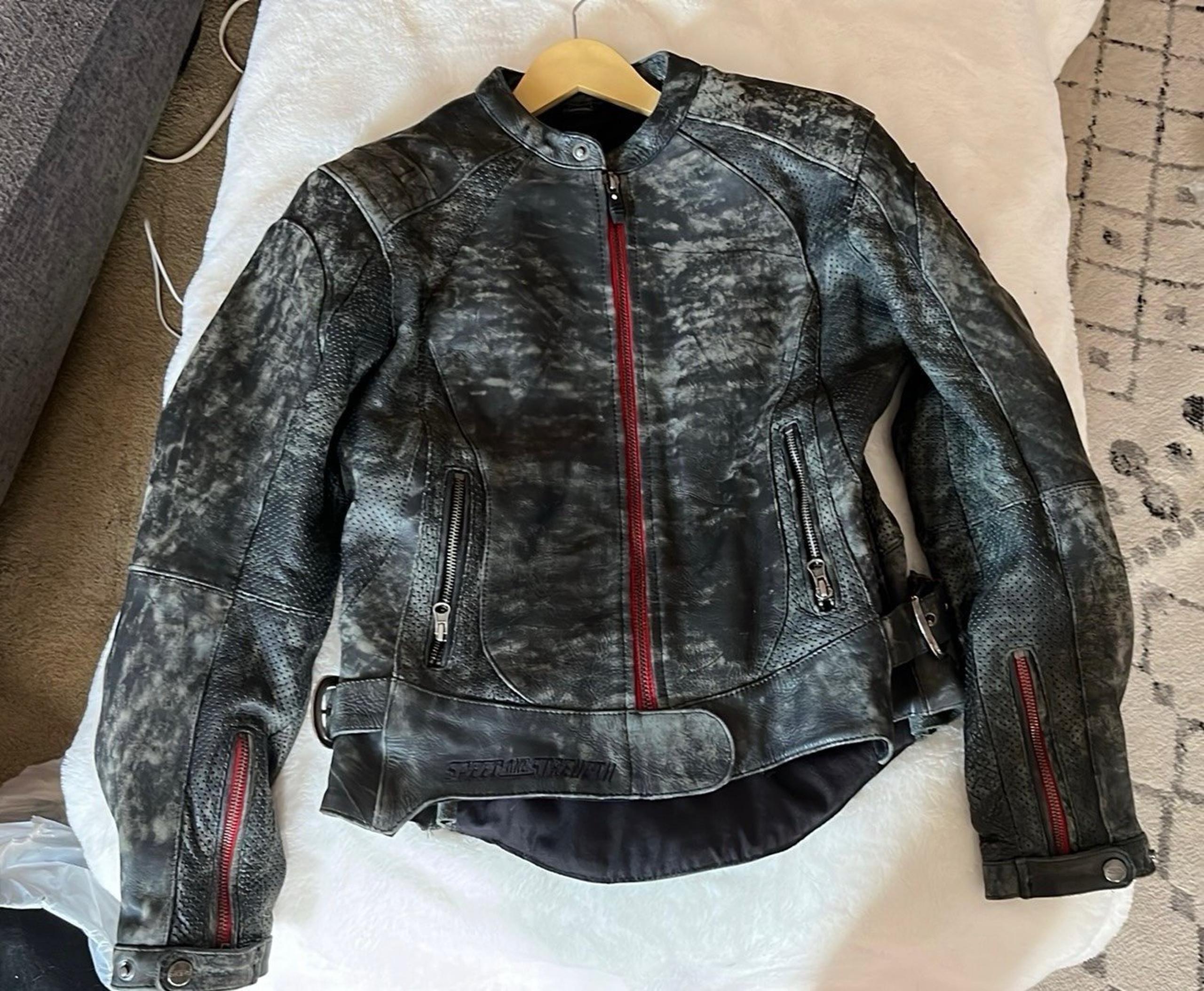 Speed & Strength black widow full zip jacket
