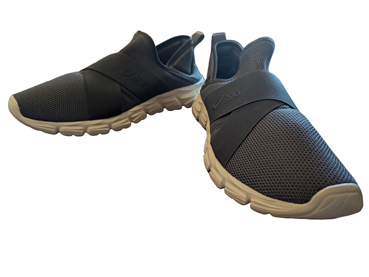 ASICS Quantum Lyte Slip-On Shoe Carrier Grey Size 12