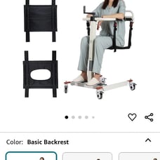 Patient Lift Transfer Chair, Patient Lift for Home Wheelchair Portable Car Lift