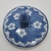 Blue & White Cherry Blossom Butterfly Chinoiserie Porcelain Melon Ginger Jar