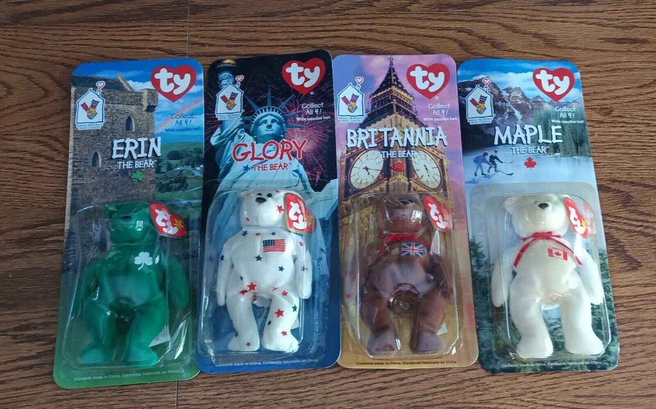 Ty International Beanie Babies Set
