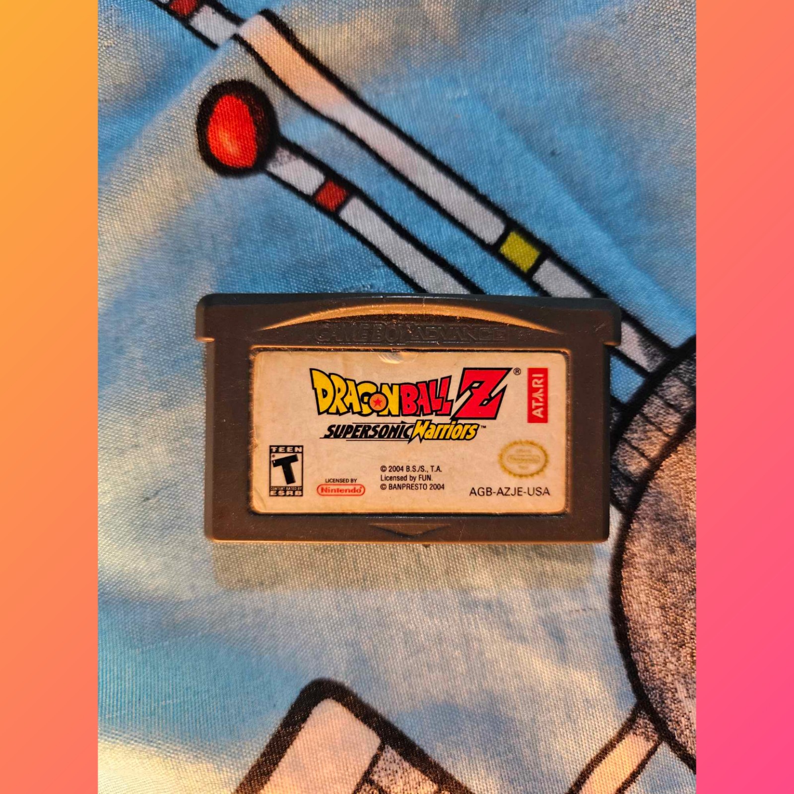 Dragonball Z SuperSonic Warriors GameBoy Advance Game