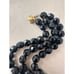 Antique Edwardian Era Black Jet Beaded Bracelet