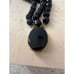 Antique Edwardian Era Black Jet Beaded Bracelet