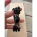 Antique Edwardian Era Black Jet Beaded Bracelet