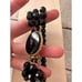 Antique Edwardian Era Black Jet Beaded Bracelet