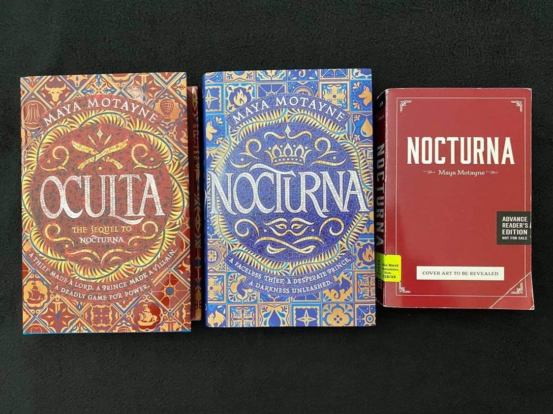 Nocturna & Oculta Fairyloot Signed + ARC
