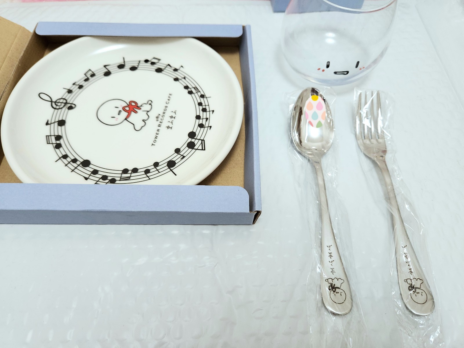 Mafumafu Tower Records Cafe Dish Set