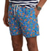 NWT Polo Ralph Lauren Swim Trunks Blue Floral Pockets Classic Fit Mesh Liner 2XL