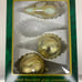 Vintage 1990's 14pc Lot Christmas Classic Glass Ball Ornament Hand Decorated