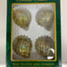 Vintage 1990's 14pc Lot Christmas Classic Glass Ball Ornament Hand Decorated