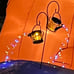 Solar Watering Can Lights Outdoor with 8 Multi-Color Changing Modes
