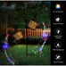 Solar Watering Can Lights Outdoor with 8 Multi-Color Changing Modes
