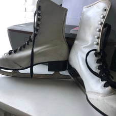 Vintage ice skates