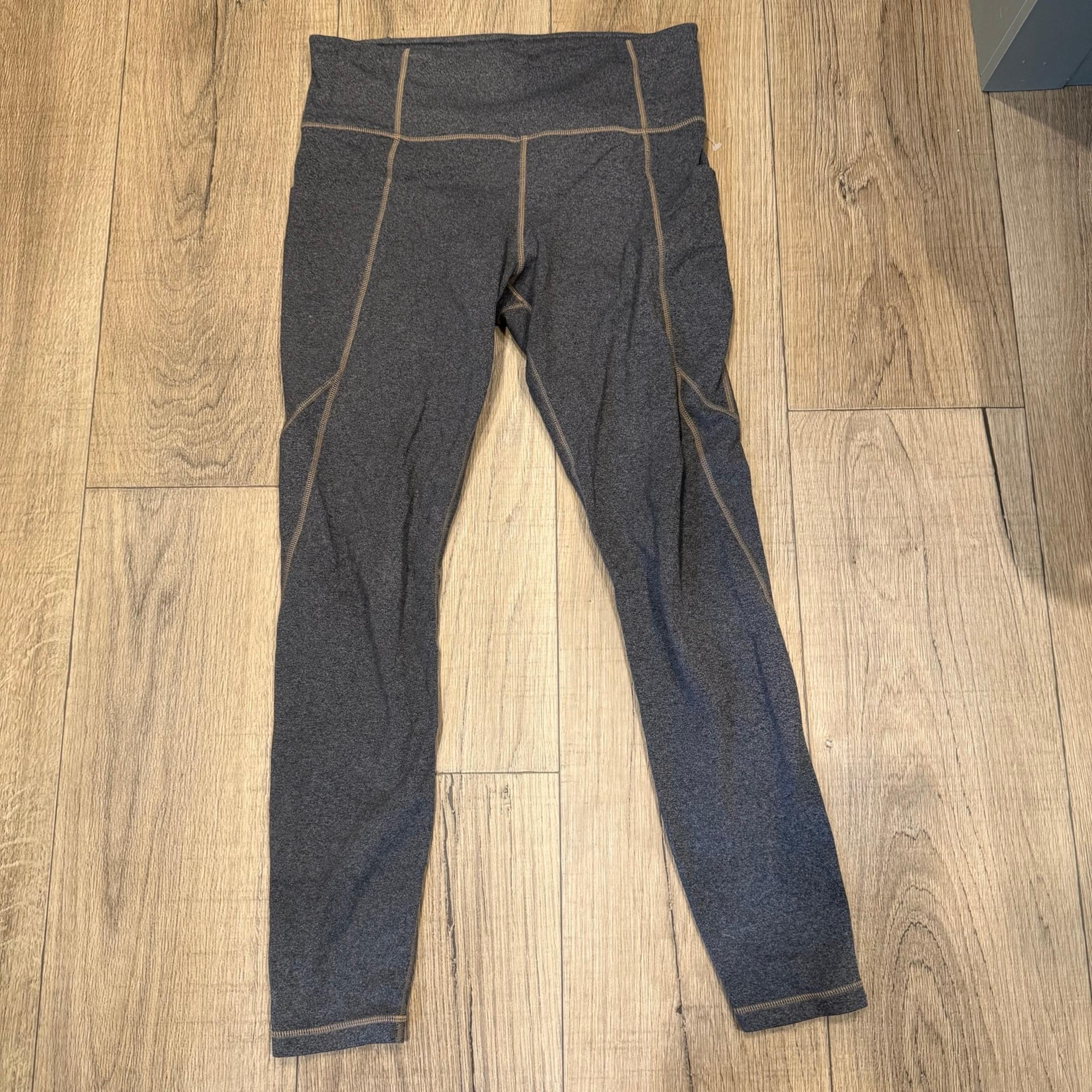 Athleta women’s medium Gray and Brown Athletic Leggings