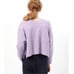 TOMORROWLAND Cable Asymmetric Pullover, Size S, Purple