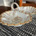 Vintage RPM Porcelain China Serving Bowl Gold Scroll Design