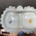 Vintage RPM Porcelain China Serving Bowl Gold Scroll Design