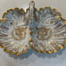 Vintage RPM Porcelain China Serving Bowl Gold Scroll Design