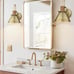 NEW Modern Sconce Light HWH Brass Gold (2)
