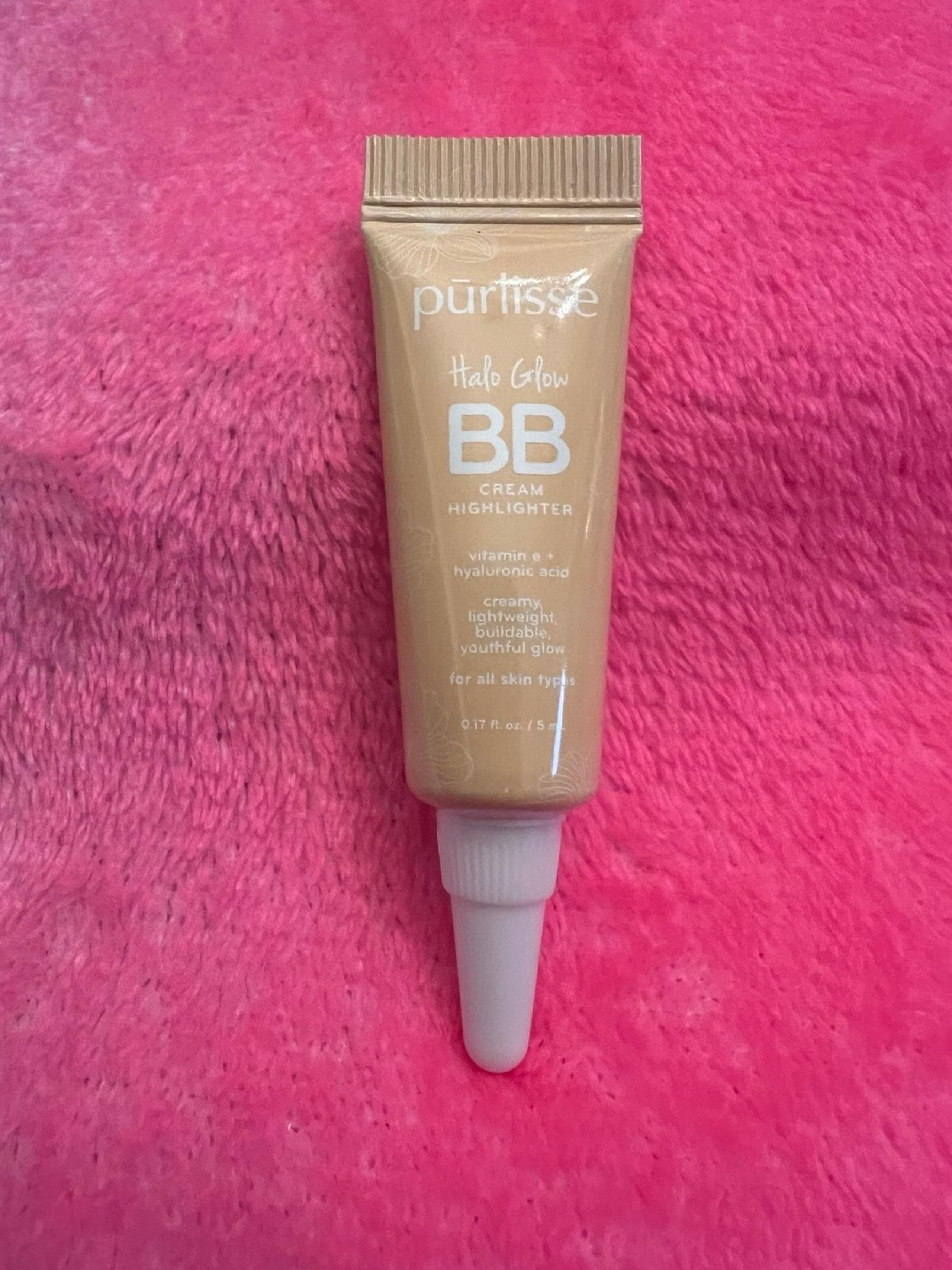 Purlisse Beauty Halo Glow BB Cream Highlighter in Light Gold *Free Shipping