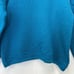 Vintage Peruvian Connection Turtleneck Sweater Size Small Turquoise Embroidered