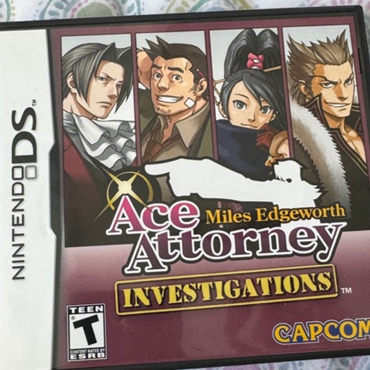 Ace Attorney Miles Edgeworth Investigations