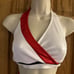 THE LINE UP Pro Cheer Dance NFL NBA NFL Falcons Red White Audition Costume Set S
