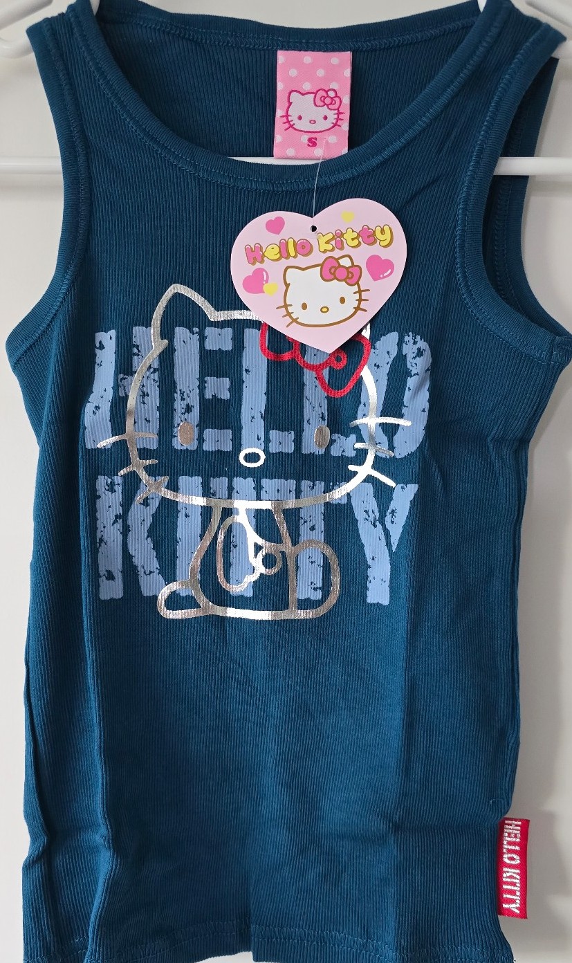 Vintage Hello Kitty Teen Blue Tank Top (XL)