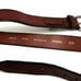 Fossil Brown Leather Mens Belt 36 Nickel Buckle Classic Traditional Work School