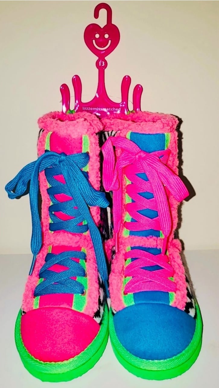Little Mismatched Farisle Boots | NWT | Size: 13 (Little Girl)