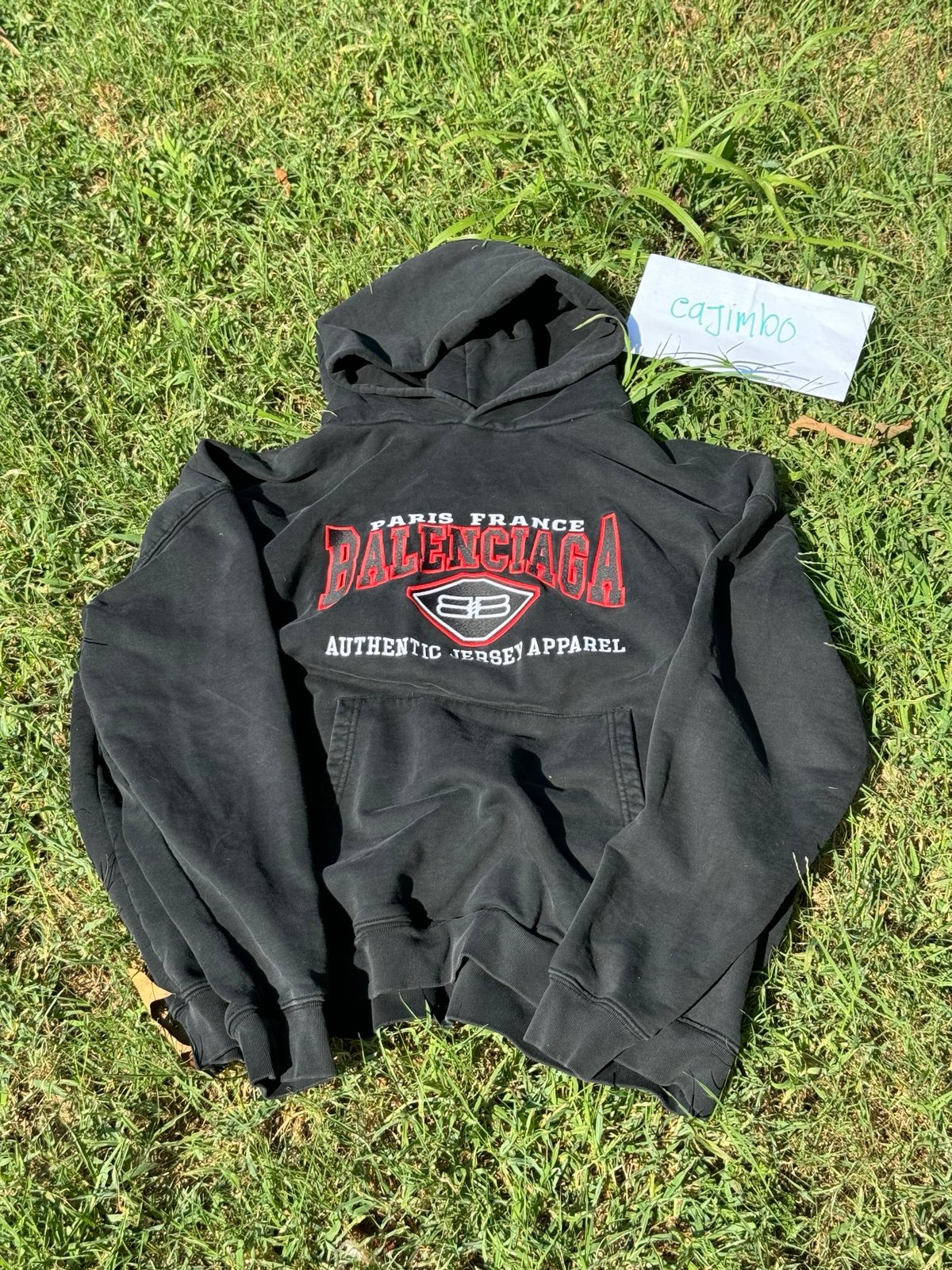 Balenciaga Authentic Jersey Hoodie