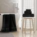 6 Piece Oversized Fade resistant Towel set Cotton towels